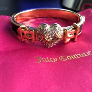 Juicy Couture Embellished Heart Bangle